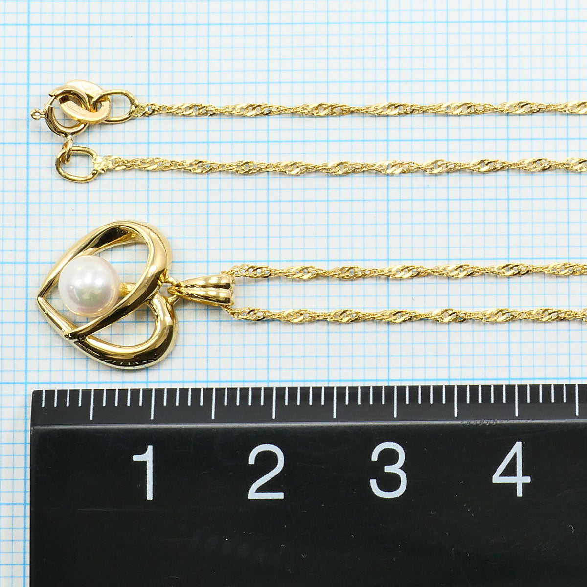 Au750 パールネックレス