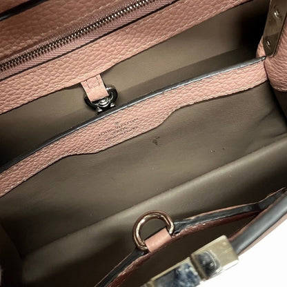 ルイヴィトン カプシーヌBB レザーハンドバッグ