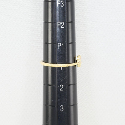 エテ K10YG ダイヤモンドリング