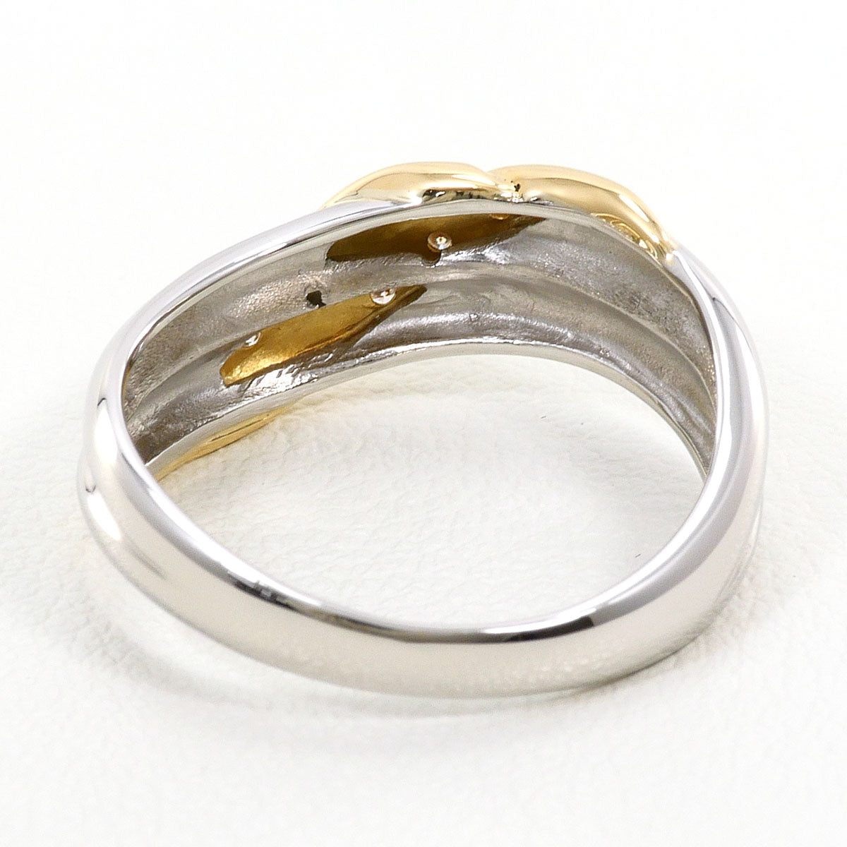 プラチナ Au750 ダイヤモンドリング
