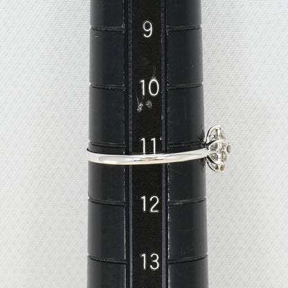 K10ホワイトゴールド ダイヤモンド リング