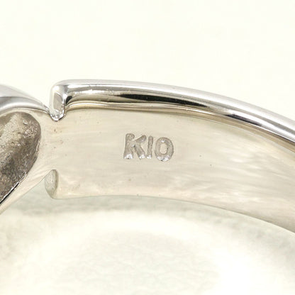 K10ホワイトゴールド ダイヤモンド リング