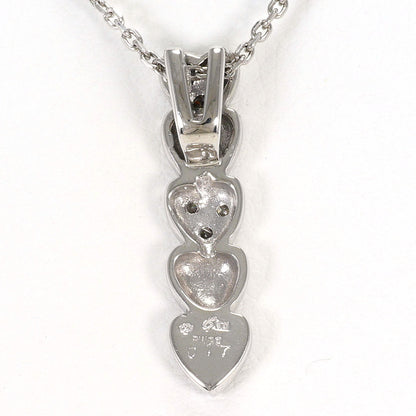 K9ホワイトゴールドダイヤモンドネックレス