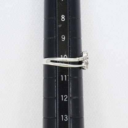 K10ホワイトゴールド ダイヤモンド リング