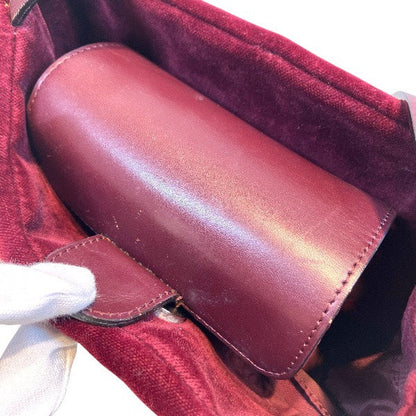 バーバリー ノバチェック キャンバス レザー トートバッグ