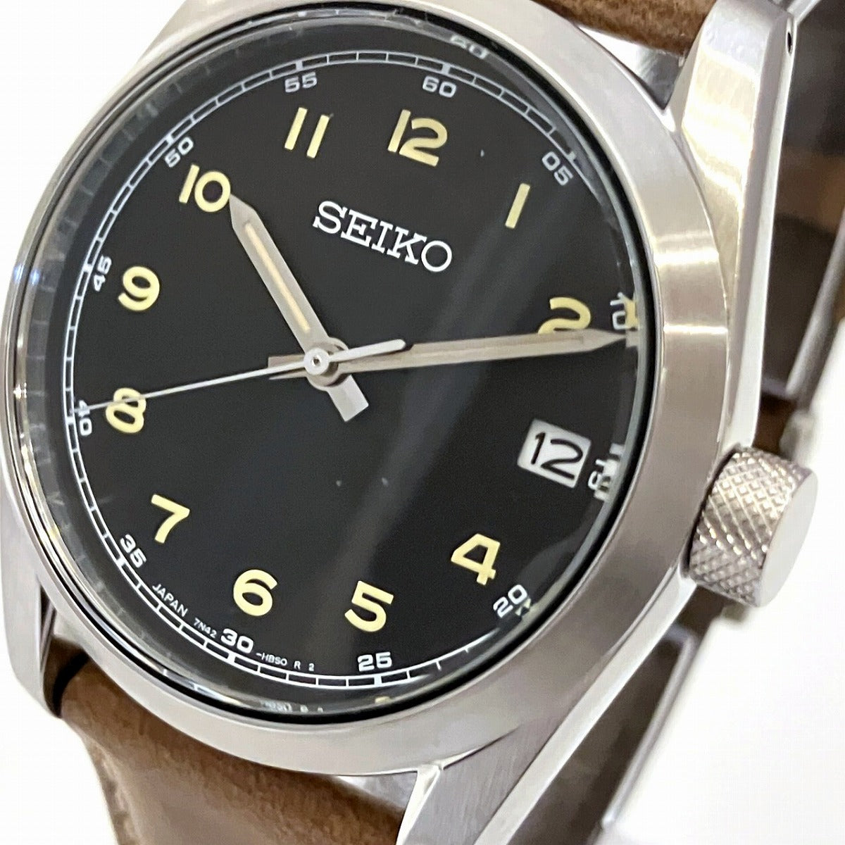 セイコー ステンレススチール クオーツ 腕時計