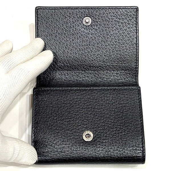 グッチ GGマーモント レザー三つ折り財布