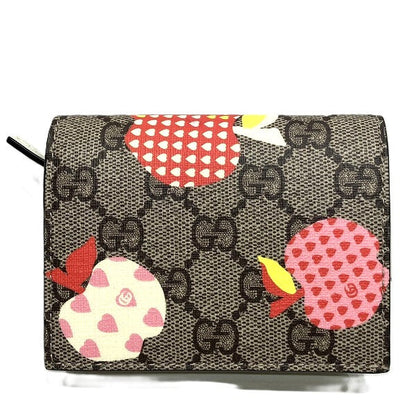 グッチ GGスプリーム 二つ折り財布