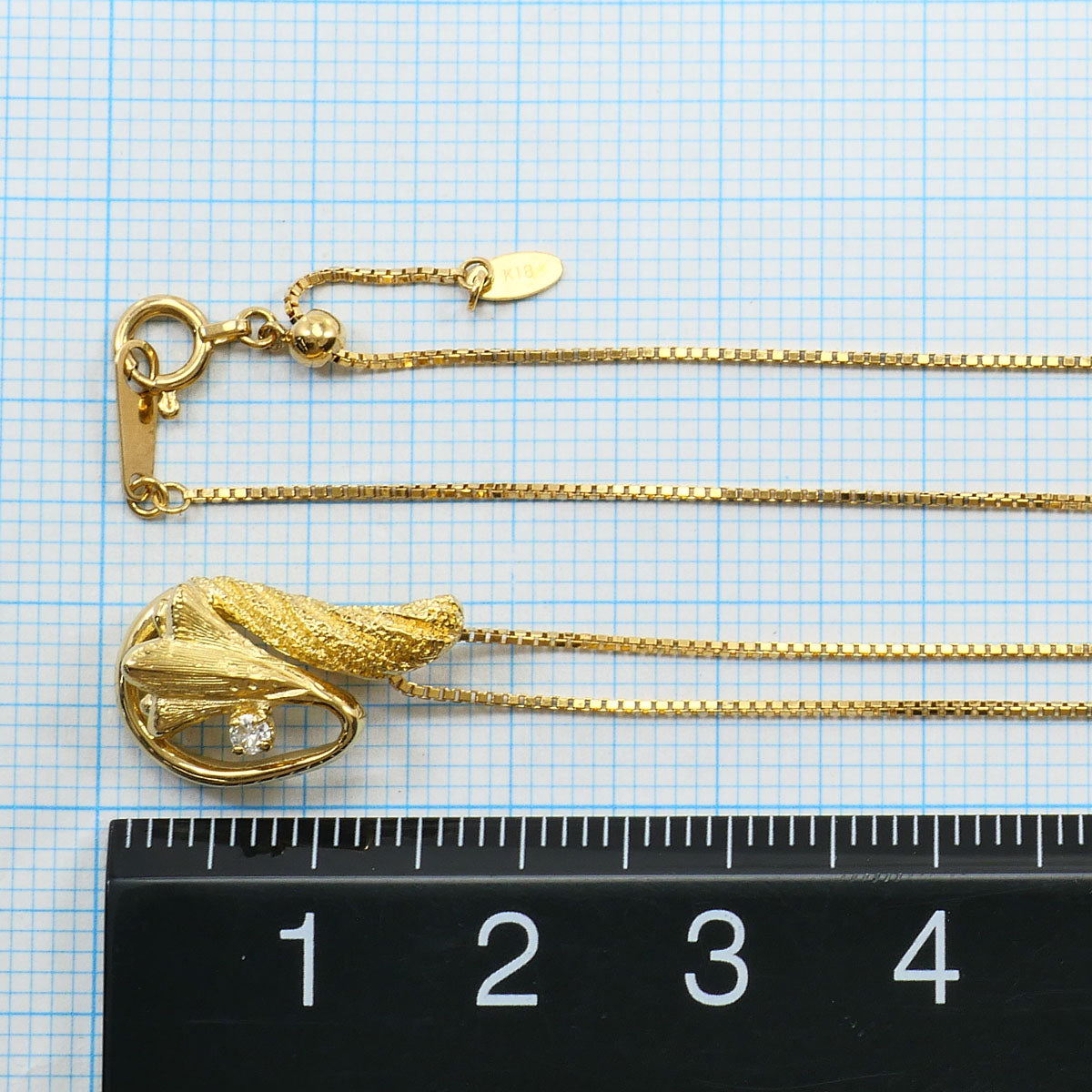 Au750 ダイヤモンド ネックレス