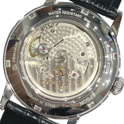 オリエント オリエントスター ステンレススチール 自動巻き腕時計