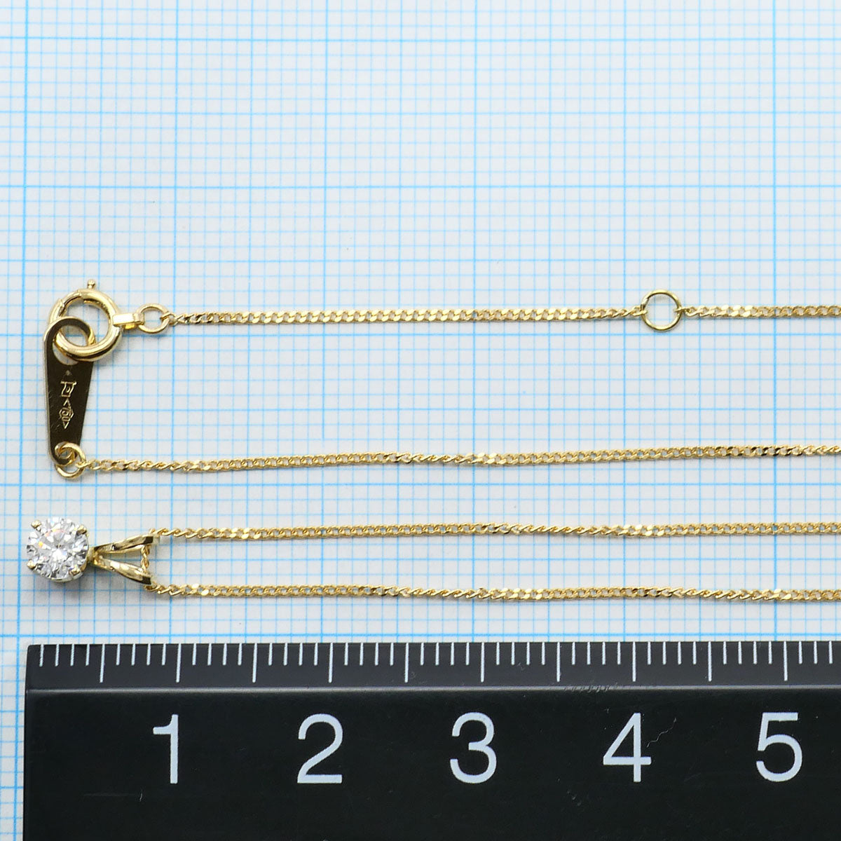 Au585 Au750 Zirconia Necklace