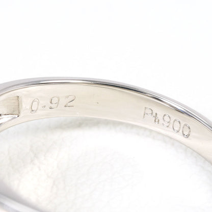 プラチナ サファイア ダイヤモンド リング