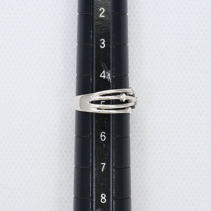 Au750ホワイトゴールドダイヤモンドリング