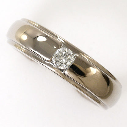 9K White Gold Diamond Ring