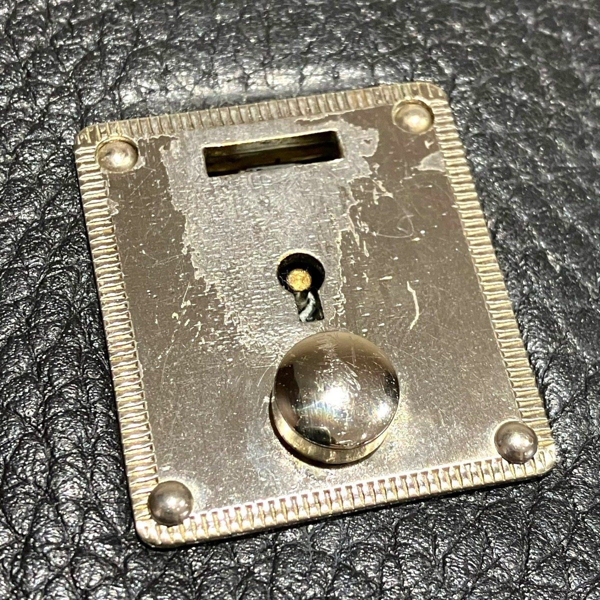 バーバリー レザービジネスバッグ