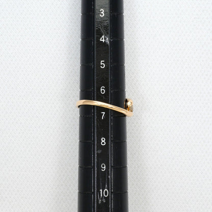 Au750ピンクゴールドダイヤモンドリング