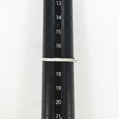 K10ホワイトゴールド ダイヤリング