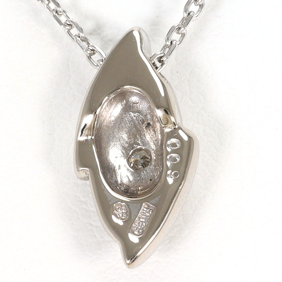 K9ホワイトゴールドダイヤモンドネックレス