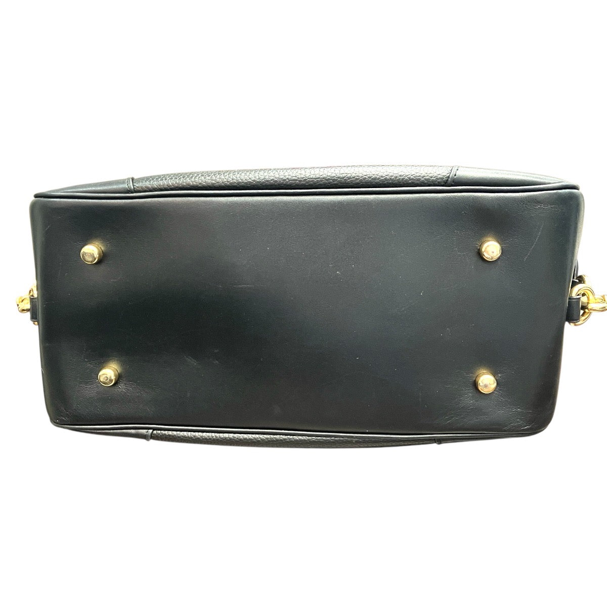 コーチ Lane Satchel レザー ハンドバッグ