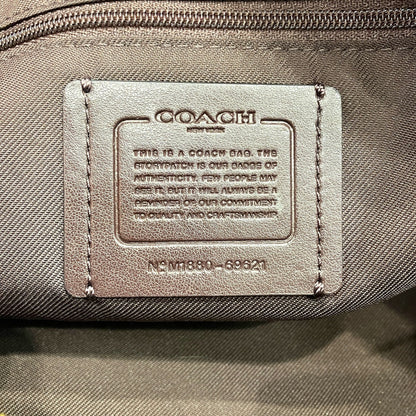 コーチ Lane Satchel レザー ハンドバッグ