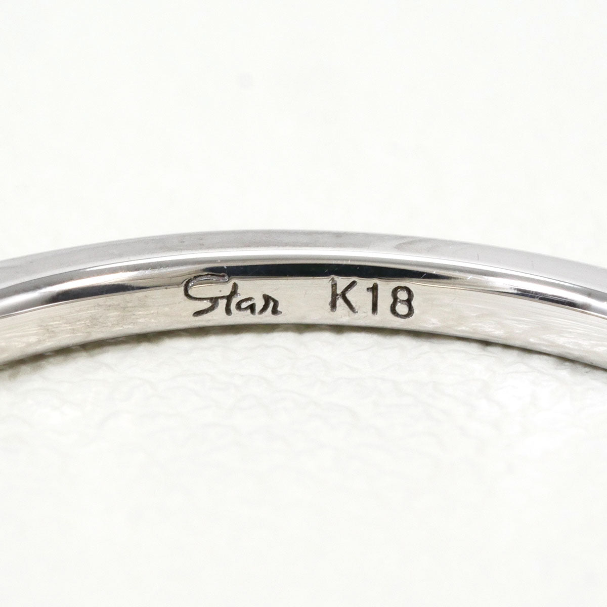 スタージュエリー Au750 ダイヤモンド リング