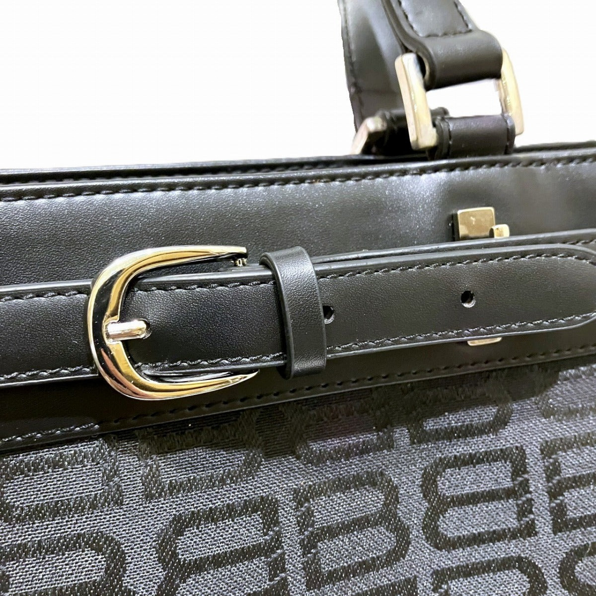 バレンシアガ キャンバスレザートートバッグ