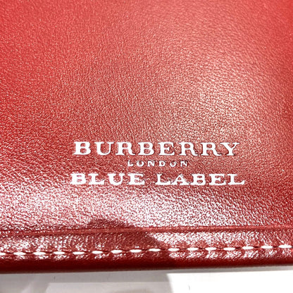 バーバリー レザーナイロン二つ折り財布