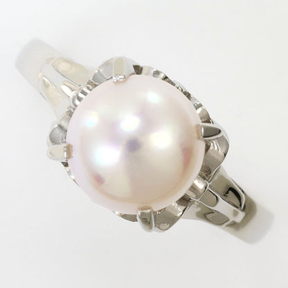 プラチナ パール リング