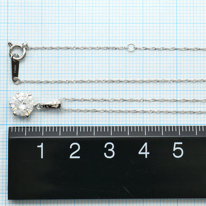 プラチナジルコニアネックレス