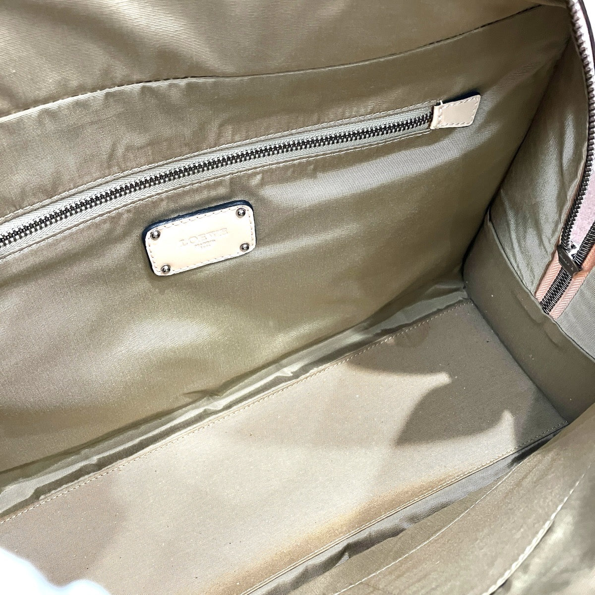 ロエベ アマソナ レザー ハンドバッグ