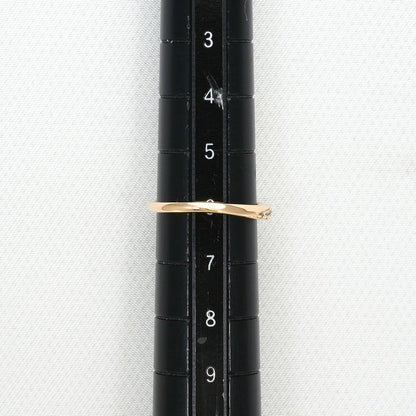 ヨンドシー K10ピンクゴールド ジルコニア リング