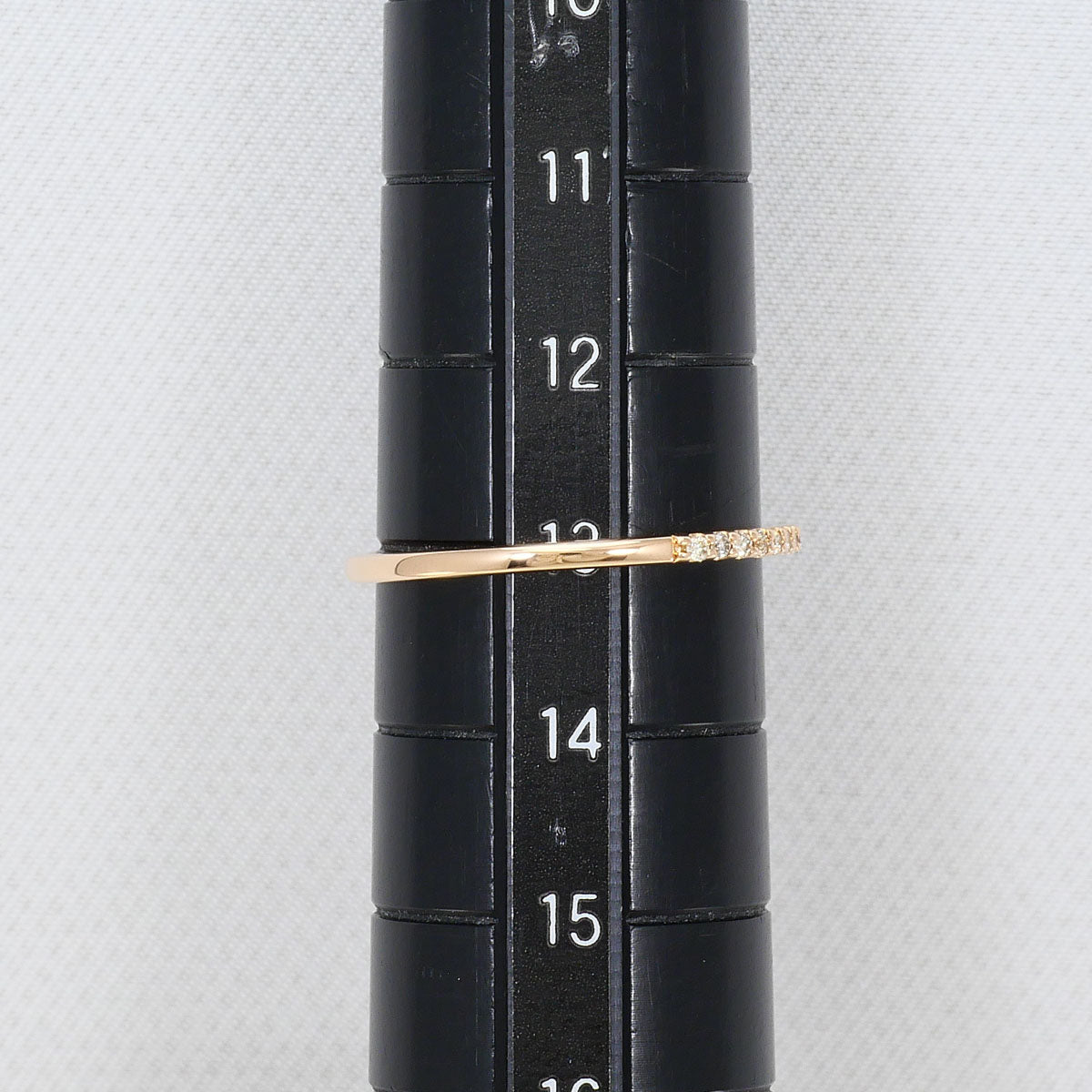 カナル4℃ K10 ピンクゴールド ダイヤモンドリング