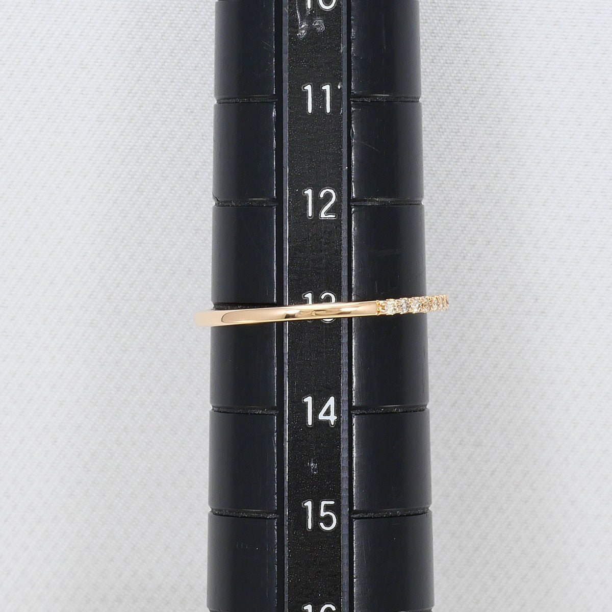 カナル4℃ K10 ピンクゴールド ダイヤモンドリング