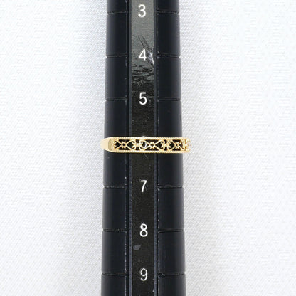 K10イエローゴールドダイヤモンドリング