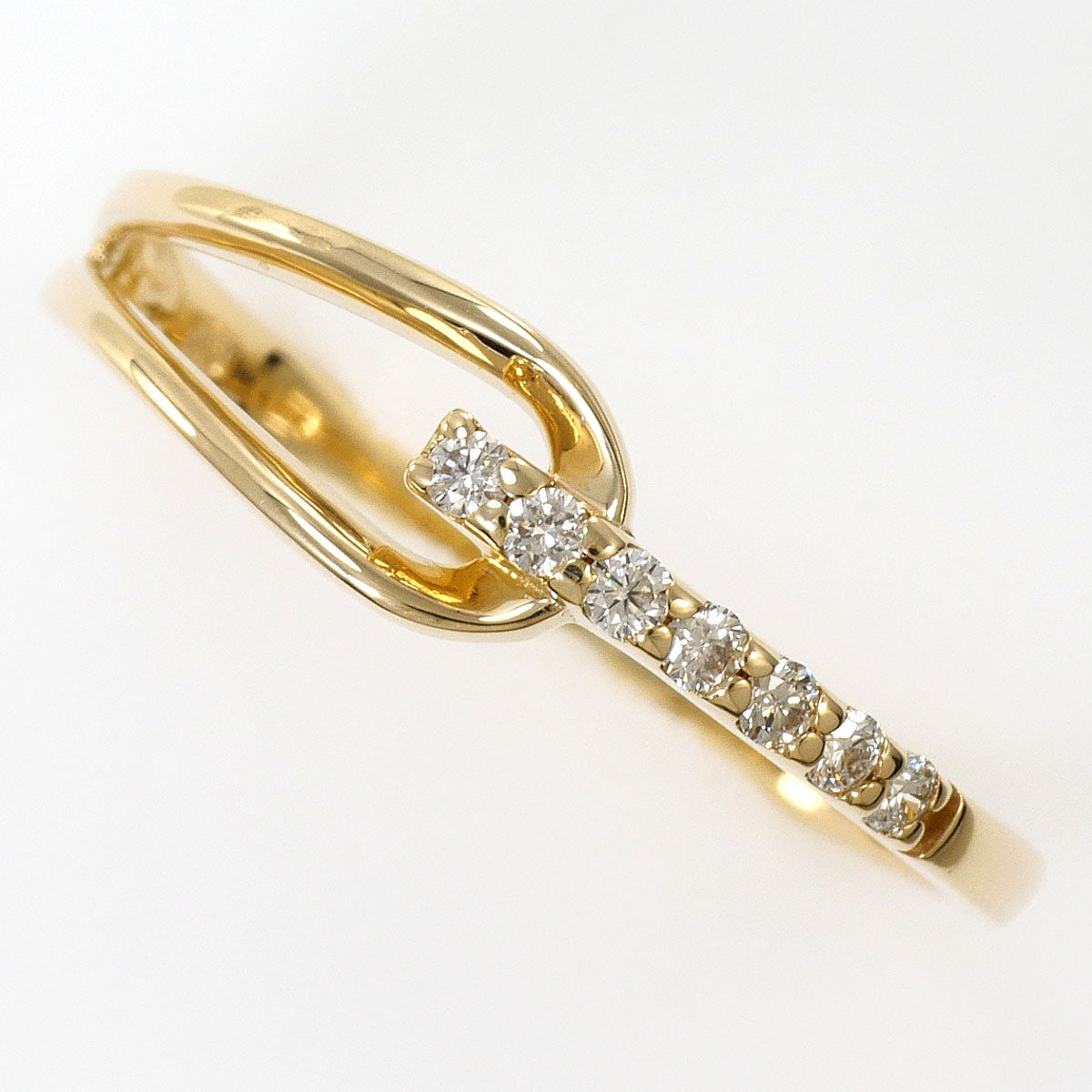 K10 10金 ダイヤモンド リング
