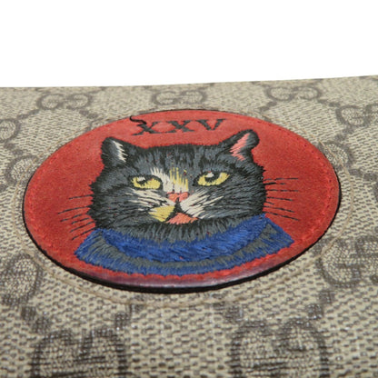 グッチ ミスティックキャット GGスプリーム 長財布