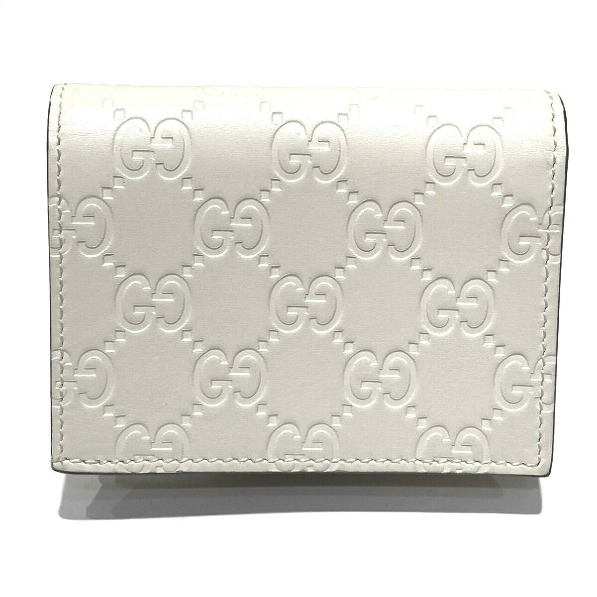 グッチ GGシマ レザー 二つ折り財布