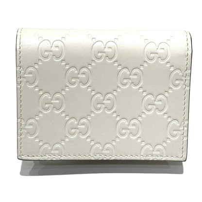 グッチ GGシマ レザー 二つ折り財布