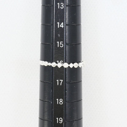 K10ホワイトゴールドダイヤモンドリング