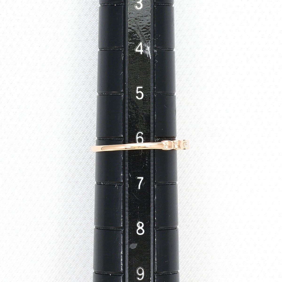 K10ピンクゴールドダイヤモンドリング