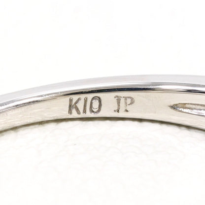 メゾンジュエル K10ホワイトゴールド ダイヤモンドリング