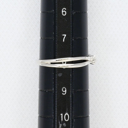 メゾンジュエル K10ホワイトゴールド ダイヤモンドリング