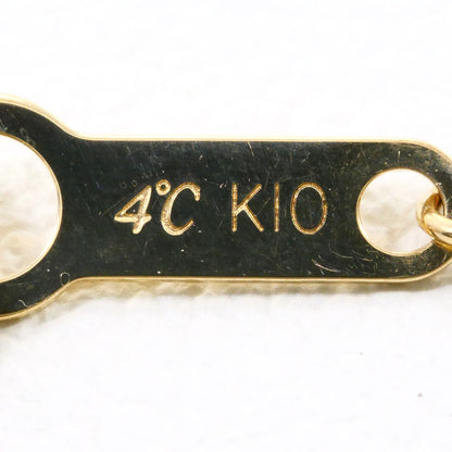ヨンドシー K10 ゴールド ダイヤモンド ネックレス