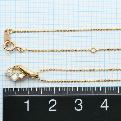 Au750 ダイヤモンドネックレス