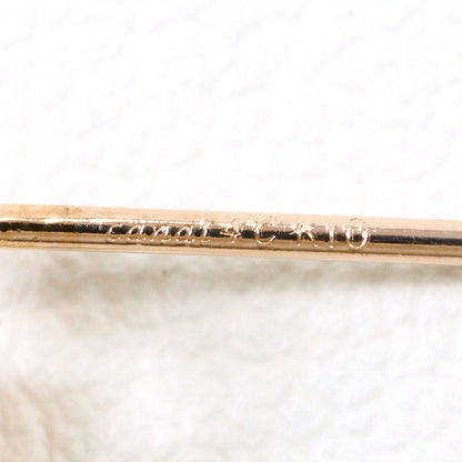 カナルヨンドシー K10ピンクゴールド ペリドットジルコニアイヤリング