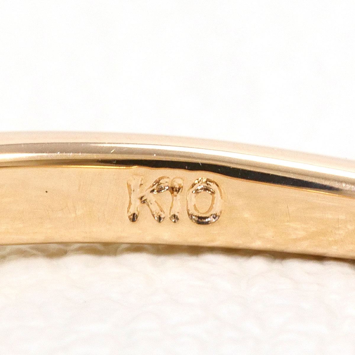 ヴァンドーム K10ピンクゴールドダイヤモンドリング