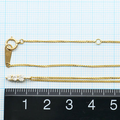 Au750 ダイヤモンドネックレス