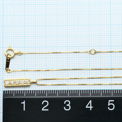 Au750 ダイヤモンドネックレス
