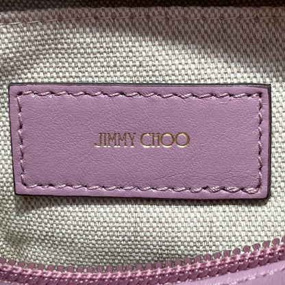 ジミーチュウ ミニサラ レザー ハンドバッグ