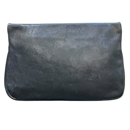 ジミー チュウ ゼナ レザー クラッチ バッグ